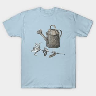 Watering Can and Flower T-Shirt